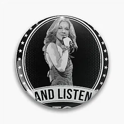 Retro Celine Dion Legend Pin