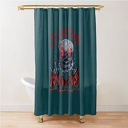 Celine Dion Death Metal Shower Curtain