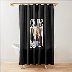 Retro Celine Dion Legend Shower Curtain