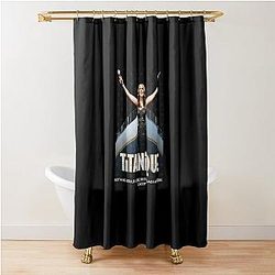Retro Celine Dion Legend Shower Curtain