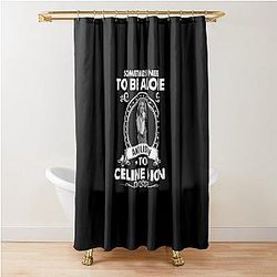 Retro Celine Dion Legend Shower Curtain