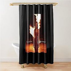 Celine Dion Courage Shower Curtain
