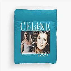 Celine Dion Men's Duvet Cover
