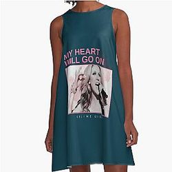 Celine Dion A-Line Dress