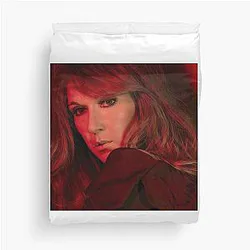 Celine Dion Beautiful Duvet Cover