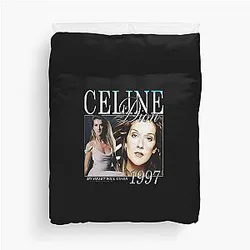 Retro Celine Dion Legend Duvet Cover