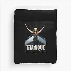 Retro Celine Dion Design Duvet Cover