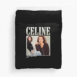 Retro Celine Dion Legend Duvet Cover