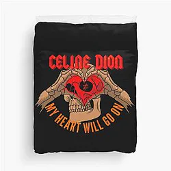 Celine Dion Duvet Cover