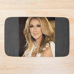 Celine Dion Memory of a White Dress Bath Mat
