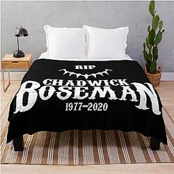 RIP Chadwick Boseman Throw Blanket