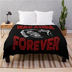 Rip Chadwick Boseman Throw Blanket