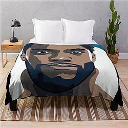 Rip Chadwick Boseman Throw Blanket