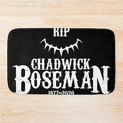 RIP Chadwick Boseman 2020 Bath Mat