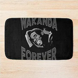 RIP Chadwick Boseman Bath Mat