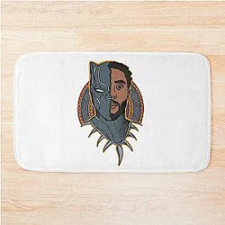 In honor of Chadwick Boseman Bath Mat