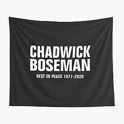 Rip Chadwick Boseman Tapestry