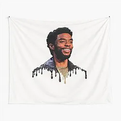 Chadwick Boseman Celebrity Tapestry
