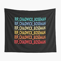 Rip Chadwick Boseman LGBT Tapestry