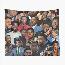 Chadwick Boseman Tapestry