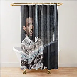 Art Chadwick Boseman Shower Curtain
