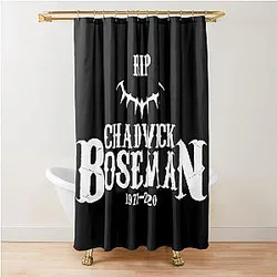RIP Chadwick Boseman 1977 2020 Shower Curtain