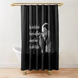 Chadwick Boseman Shower Curtain