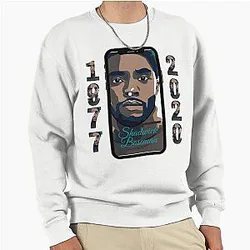 Chadwick Boseman Black Wakanda Pullover Sweatshirt