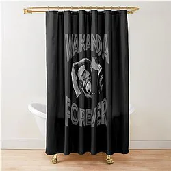 RIP Chadwick Boseman Forever Shower Curtain