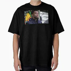 Art Chadwick Boseman Oversized T-Shirt