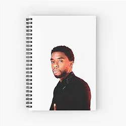 Chadwick Boseman Spiral Notebook