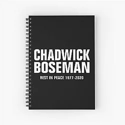 RIP Chadwick Boseman Notebook