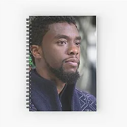 Chadwick Boseman Illustration Notebook
