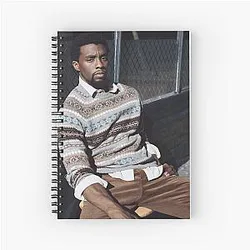 Art Chadwick Boseman Spiral Notebook