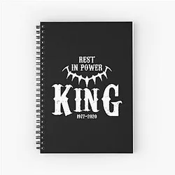 Rest in Power Chadwick Boseman Notebook