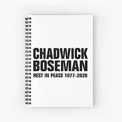 RIP Chadwick Boseman Notebook