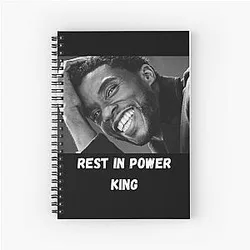 Chadwick Boseman: Rest in Power King Notebook