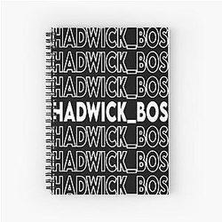 Chadwick Boseman Spiral Notebook
