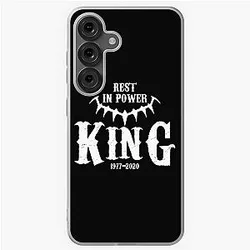 Rest In Power Chadwick Boseman Samsung Galaxy Case