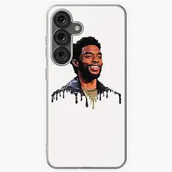 Chadwick Boseman Celebrity Samsung Galaxy Soft Case