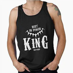 Rest in Power Chadwick Boseman Tank Top
