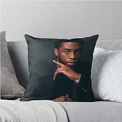 Chadwick Boseman Throw Pillow