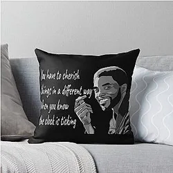 Chadwick Boseman Throw Pillow
