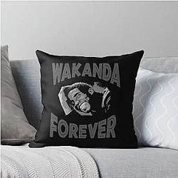 RIP Chadwick Boseman Forever Throw Pillow