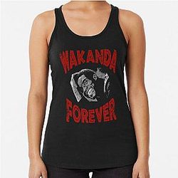 RIP Chadwick Boseman Racerback Tank Top