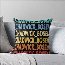 Rip Chadwick Boseman LGBT Throw Pillow