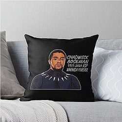 RIP Chadwick Boseman Throw Pillow