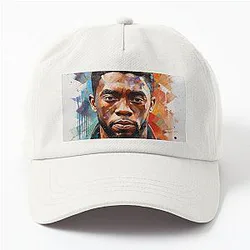CHADWICK BOSEMAN ARTWORK Dad Hat