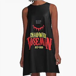 Chadwick Boseman A-Line Dress