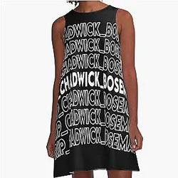 Chadwick Boseman A-Line Dress